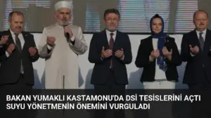 Bakan Yumaklı Kastamonu’da DSİ Tesislerini Açtı Suyu Yönetmenin Önemini Vurguladı