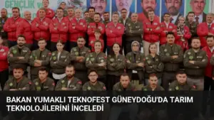 Bakan Yumaklı Teknofest Güneydoğu’da Tarım Teknolojilerini İnceledi