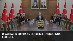 Diyarbakır Sur’da 16 Derslikli İlkokul İnşa Edilecek
