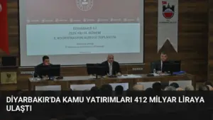 Diyarbakır’da Kamu Yatırımları 412 Milyar Liraya Ulaştı