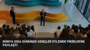 Dünya Gıda Gününde Gençler Eylemde Fikirlerini Paylaştı
