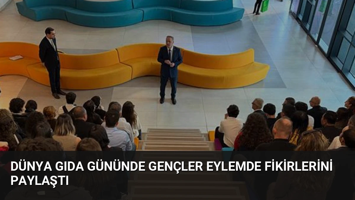 Dünya Gıda Gününde Gençler Eylemde Fikirlerini Paylaştı