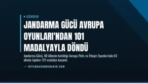Jandarma Gücü Avrupa Oyunları'ndan 101 Madalyayla Döndü