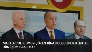 Maltepe’de Kısmen Çöken Bina Bölgesinde Kentsel Dönüşüm Başlıyor