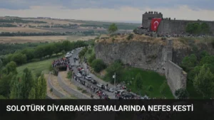 SOLOTÜRK Diyarbakır Semalarında Nefes Kesti
